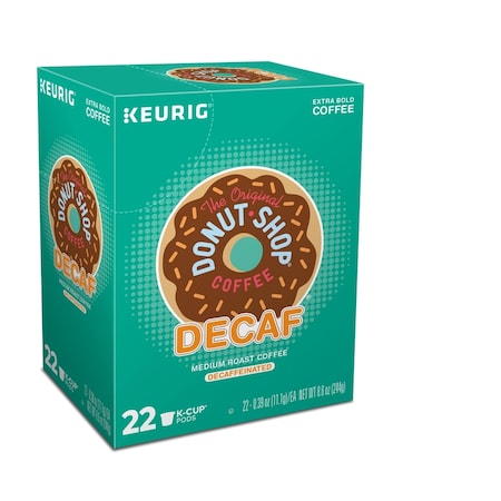 Keurig Keurig The Original Donut Shop Medium Roast Decaf Coffee K-Cups Decaffeinated 24 pk 5000341140
